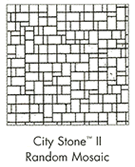 City Stone II Random Mosaic